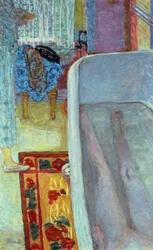 Akt w kąpieli, 1925