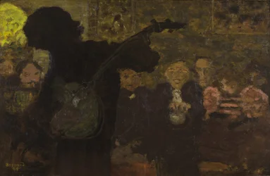 Gracz na banjo, 1895.