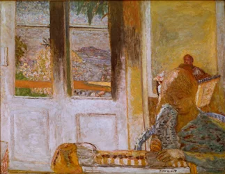Okno francuskie (Matin a Le Cannet) Obraz Pierre