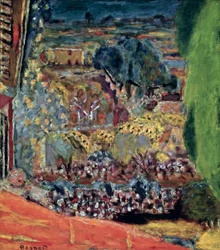 Czerwony dach w Le Cannet, 1945