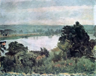 Sekwana w pobliżu Vernon, c1911