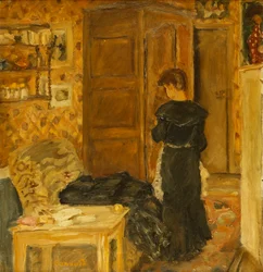 Kobieta we wnętrzu; Femme a l