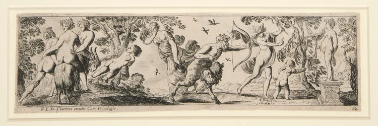 Fryzy Nimf i Satyrów (12 arkuszy)