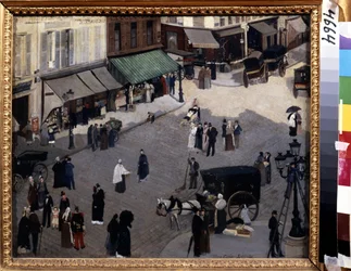 Plac Pigalle w Paryżu. Obraz Pierre