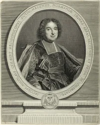 Portret Jacquesa Nicolasa Colberta, arcybiskupa Rouen