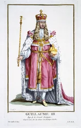 Wilhelm III (1650-1702) Orański, 1780