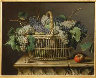 Panier de raisins - Kosz winogron ...