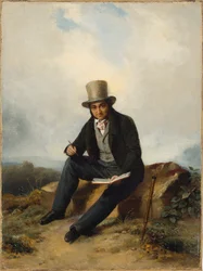 Portret André Jolivarda 1787-1851.