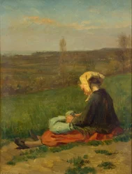 „Dziecko na polu”, 1871