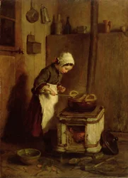 Mała gospodyni, 1857
