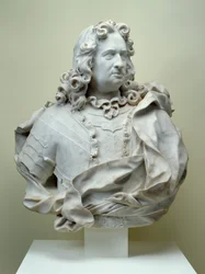 Popiersie hrabiego Karola Hessen-Kassel, 1714 marmur carrara