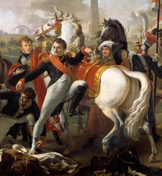 Napoleon I, rany przed Regensburgiem, leczy chirurg Yvan, 23 kwietnia
