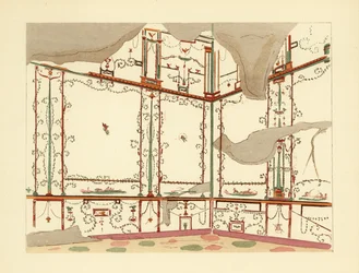 Exedra w Domu Stulecia, Pompeje