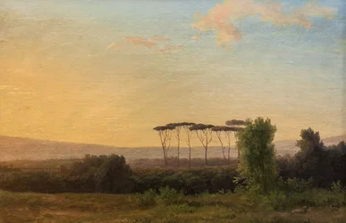 Kampania rzymska (olej na płótnie)