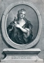 Adrienne Lecouvreur 1692-1730 jako Kornelia, 1903