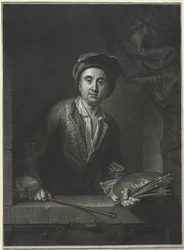 François de Troy, według Autoportretu.