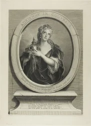 Portret Adrienne Le Couvreur