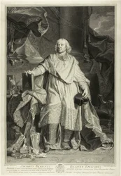 Portret Jacquesa Bénigne Bossueta, biskupa Meaux