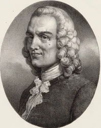 Portret kompozytora Jean-Philippe Rameau 1683-1764.