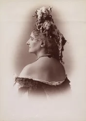 [Hrabina Castiglione, z serii róż], 1895.