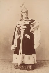 [La Comtesse w Gronostajowym Przylądku], lata 60. XIX wieku.
