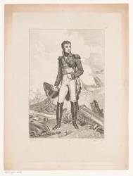 Portret Jeana Lannesa, księcia Montebello Kolekcja portretów historycznych barona Gérarda (tytuł serii) Kolekcja Portretów Historiques de Mr. le Baron Gerard (tytuł serii)