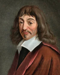 Portret René Descartes