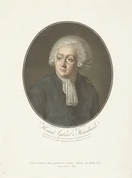 Portret Honoré Gabriela Mirabeau Honoré Gabriel Mirabeau (tytuł na obiekcie) Kolekcja wielkich ludzi (tytuł serii)