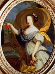 Portret księżnej de la Valliere jako Flory, XVII wiek.