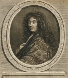 Portret kompozytora Jean-Henri dAnglebert 1629-1691, 1689