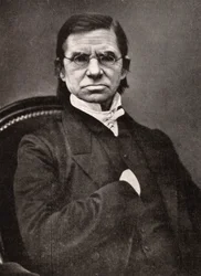 Emile Littre, francuski leksykograf i filozof, XIX w.