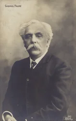Gabriel Faure, francuski kompozytor, organista, pianista i pedagog (1845-1924)