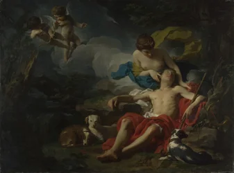Diana i Endymion, ok. 1745 (olej na płótnie)