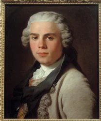 Portret malarza Josepha Verneta (1714-1789). Obraz Pierre