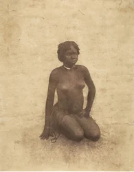 Młoda kobieta z Nuby, 1853-54.