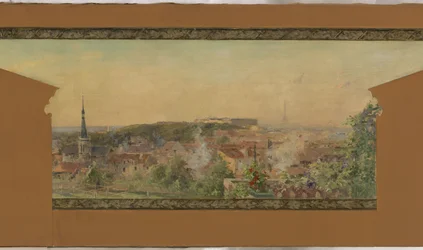 Szkic ratusza w Vanves: Panorama Vanves