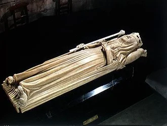 Grób Izabeli Bawarskiej (1371-1435) (marmur)