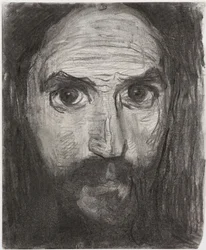 Autoportret, 1908.