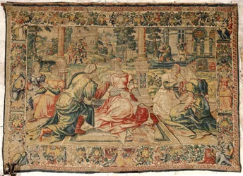 Gobelin Marka Antoniusza i Kleopatry