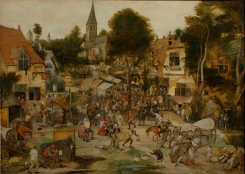 Jarmark Wiejski Kermis, przed 1565 rokiem.