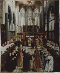 Ofiarowanie Matki Boskiej w Świątyni, ok. 1530-35 (olej na płótnie lnianym)