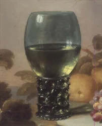 Martwa natura ze szklanego kielicha (detal 52818)