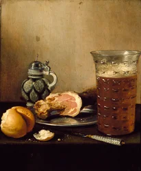 Martwa natura z szynką, 1642