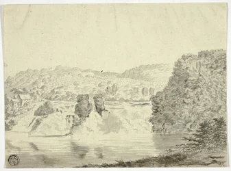 Wodospad Rodanu w pobliżu Schafhausen