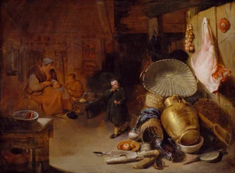 Wnętrze z figurami, 1643