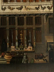 Szczegół portretu Jacquemyne Buuck