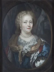 Księżniczka Anna z Thurn i Taxis (olej na miedzi)