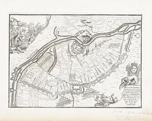 Mapa Narwy w 1700