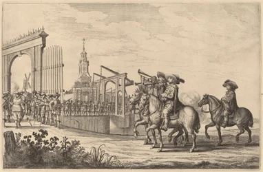 Wjazd Marie de Medici do Amsterdamu [tablica 1 z 6]