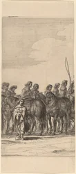 Wjazd Marie de Medici do Amsterdamu [tablica 5 z 6]